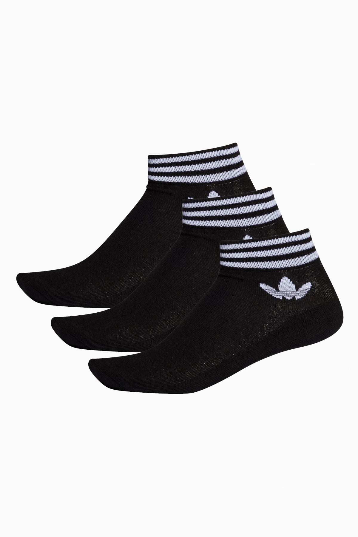 Чорапи Trefoil Ankle 3 Pairs (Черен) - EE1151
