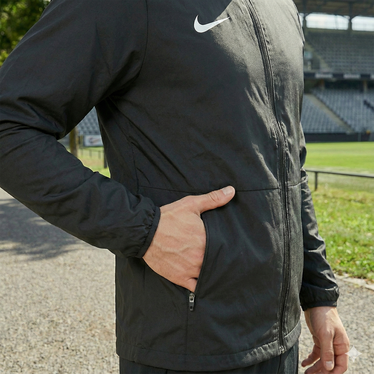 Мъжко яке ACADEMY PRO RAIN JKT - FD7686-010