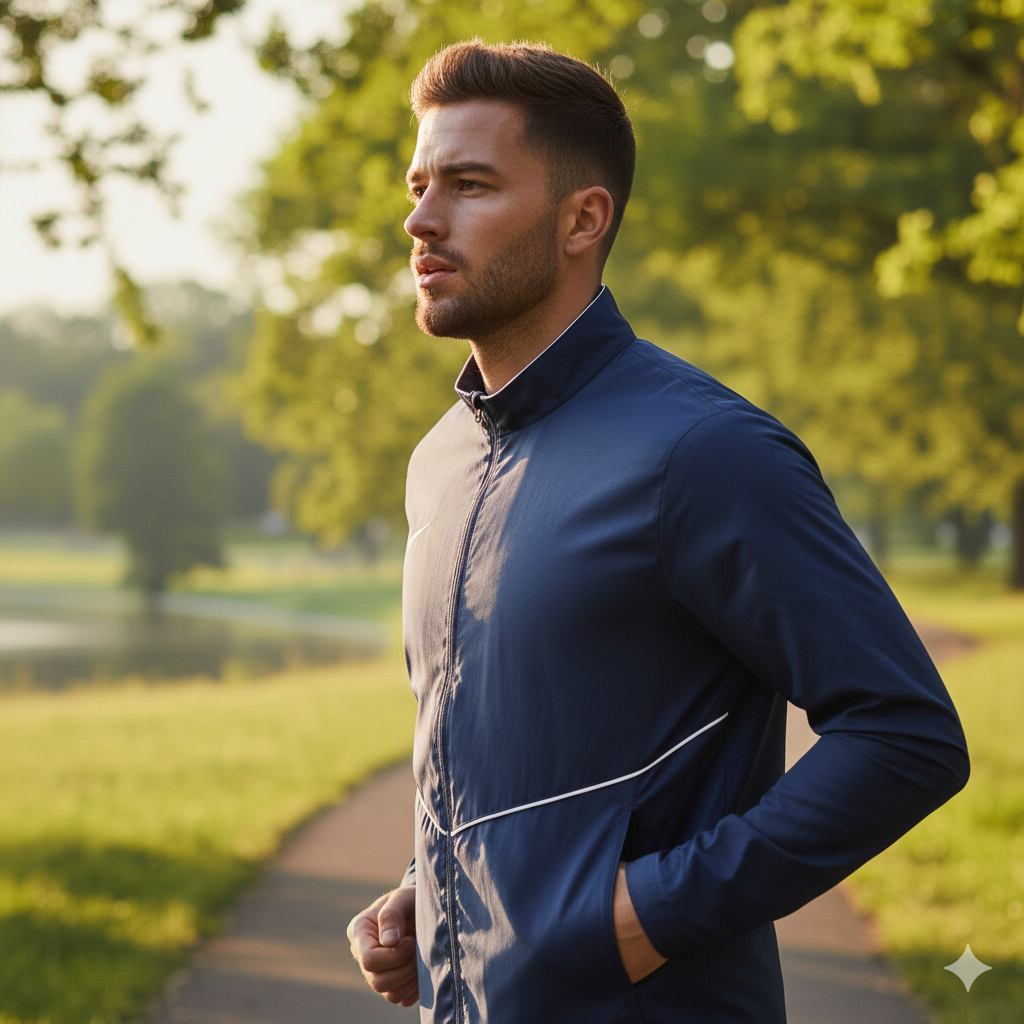 Мъжко яке PARK 26 DRI-FIT WIND - HM7265-410