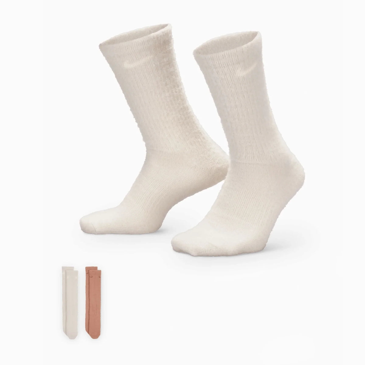 Чорапи Nike Everyday Cushioned 2-Pack (Кафяв-бежов) - HV6940-902