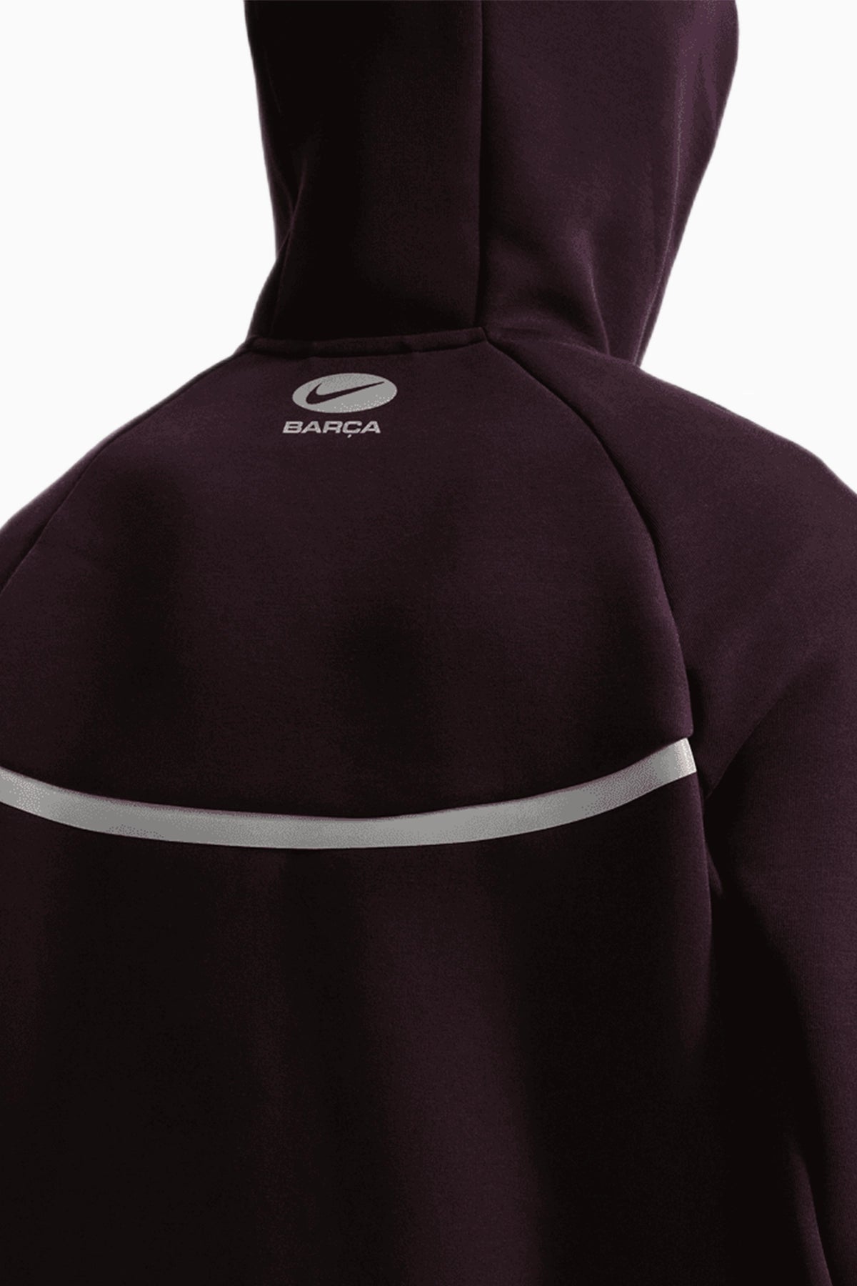 Блуза Nike FC Barcelona 26/27 Tech Fleece Windrunner (Червен) - IO3645-647 – снимка 4