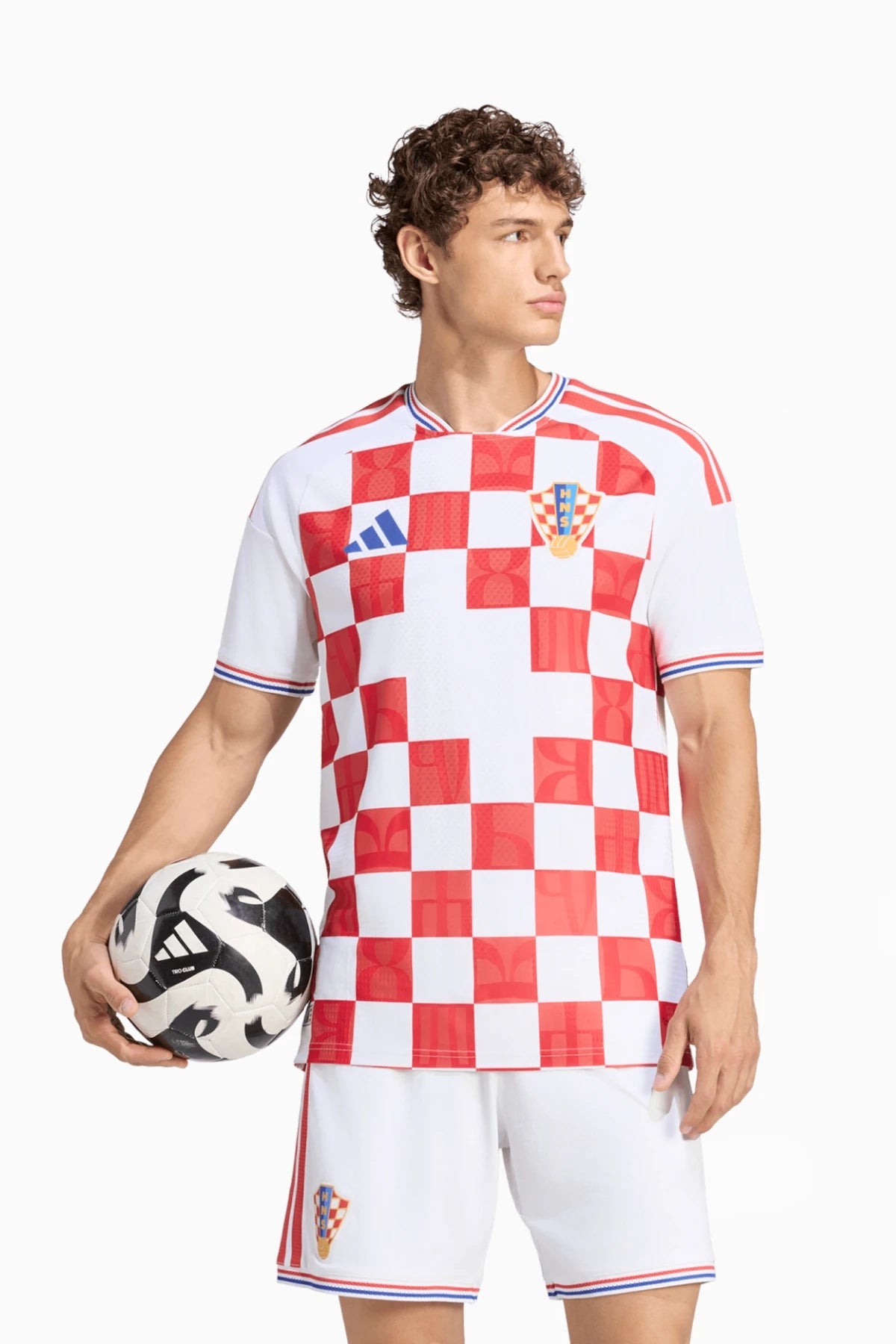 Тениска adidas Хърватия 2026 Домакински екип Authentic (Червен) - KF4681