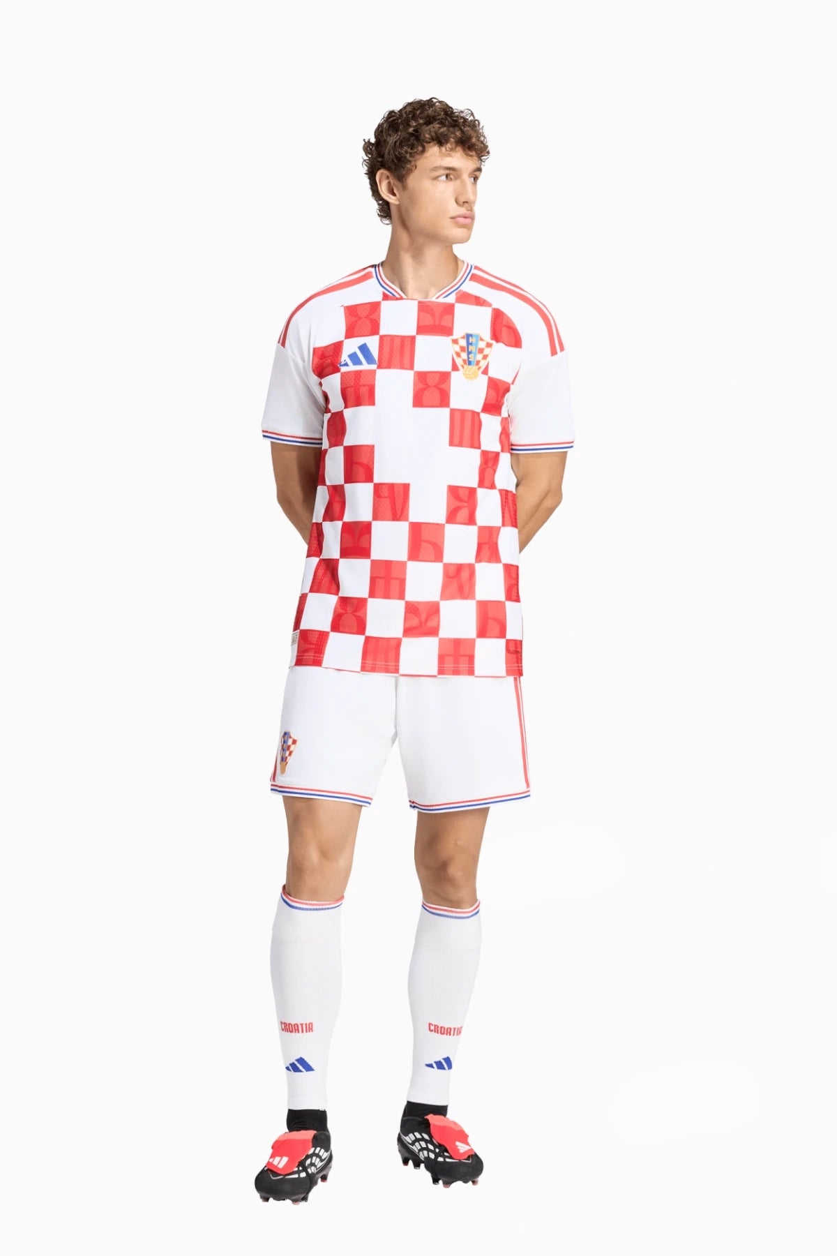 Тениска adidas Хърватия 2026 Домакински екип Authentic (Червен) - KF4681 – снимка 5