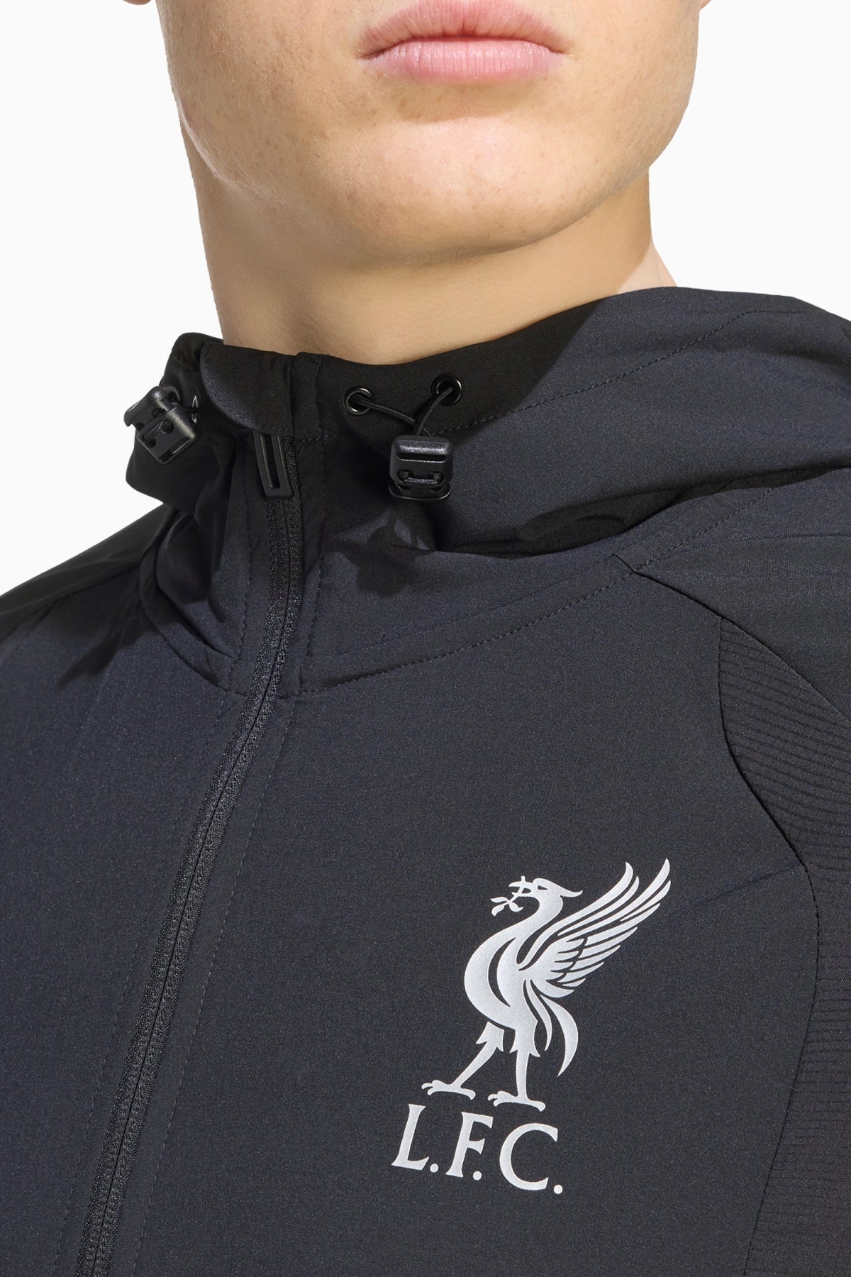 Яке adidas Liverpool FC 26/27 Tiro Travel (Черен) - KG2895 – снимка 4