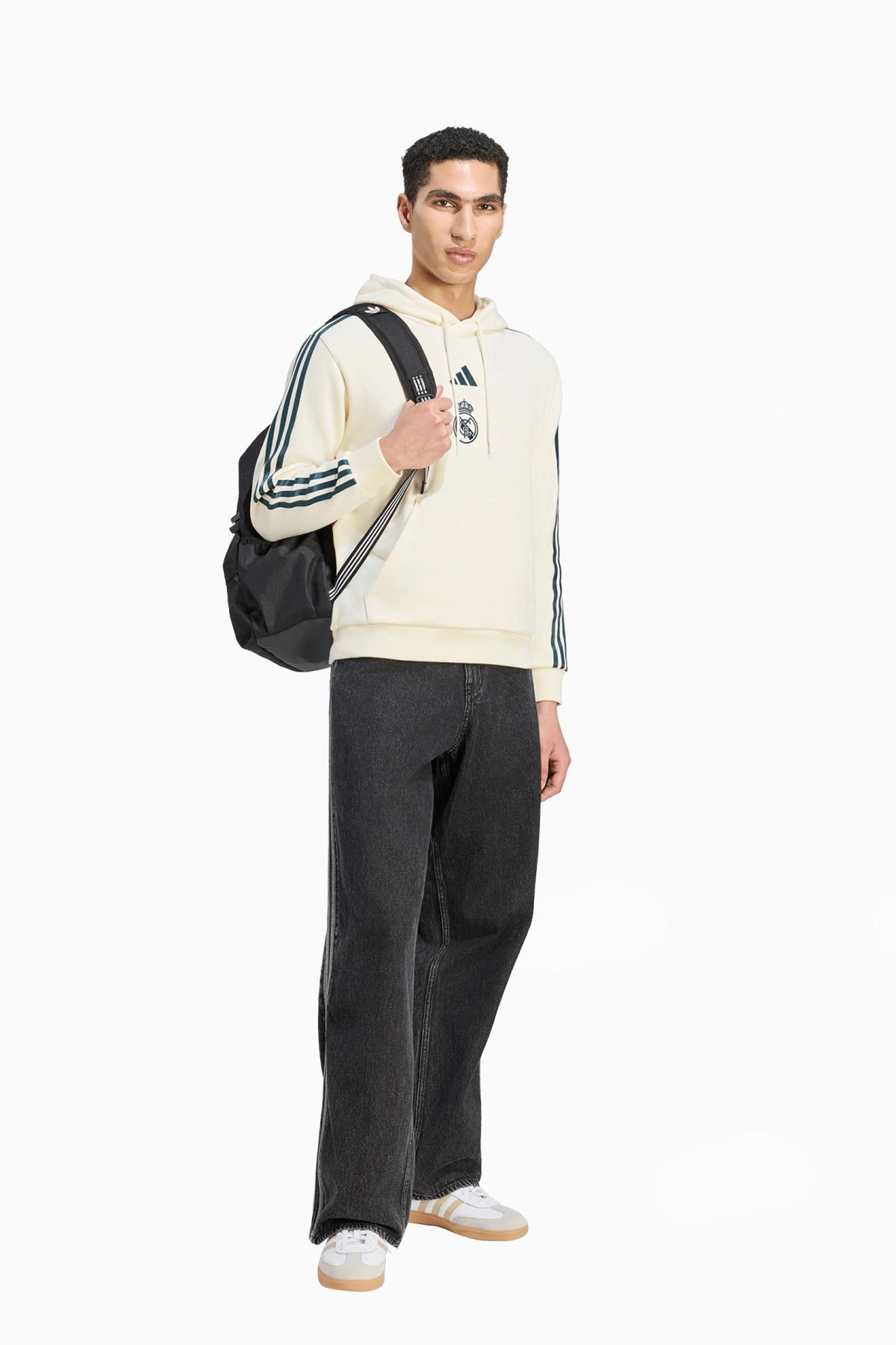 Блуза adidas Real Madrid x FARM Rio 26/27 (Бежов) - KG5379 – снимка 3