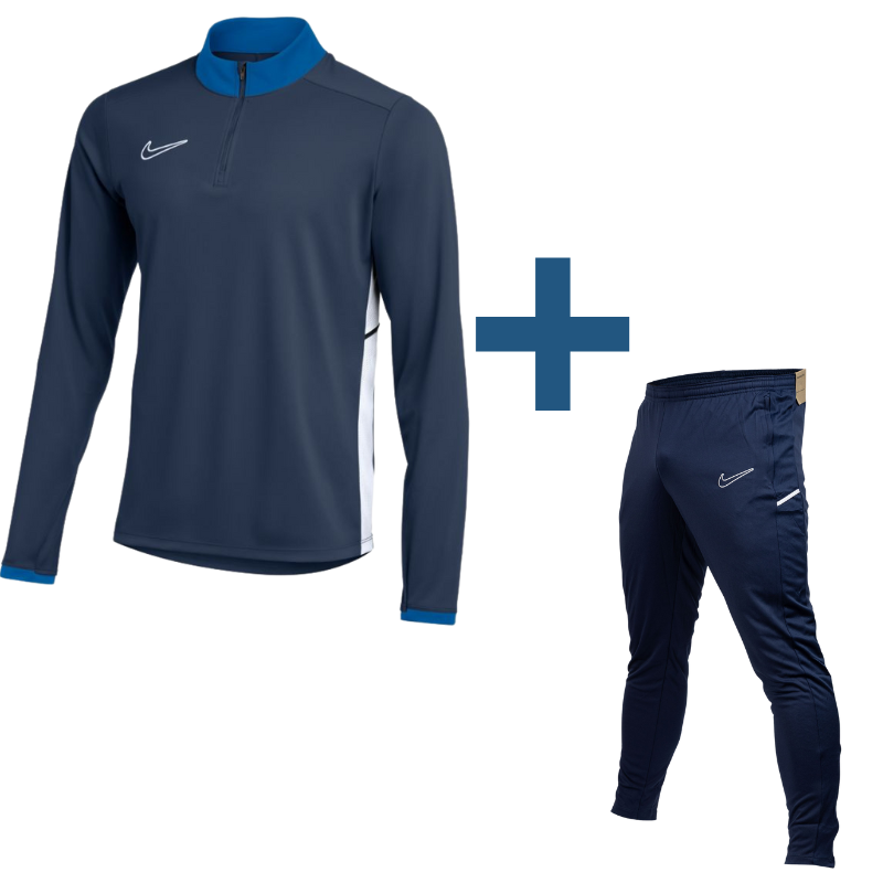 Мъжки спортен екип ACADEMY 25 TR HALF ZIP - FZ9767-410