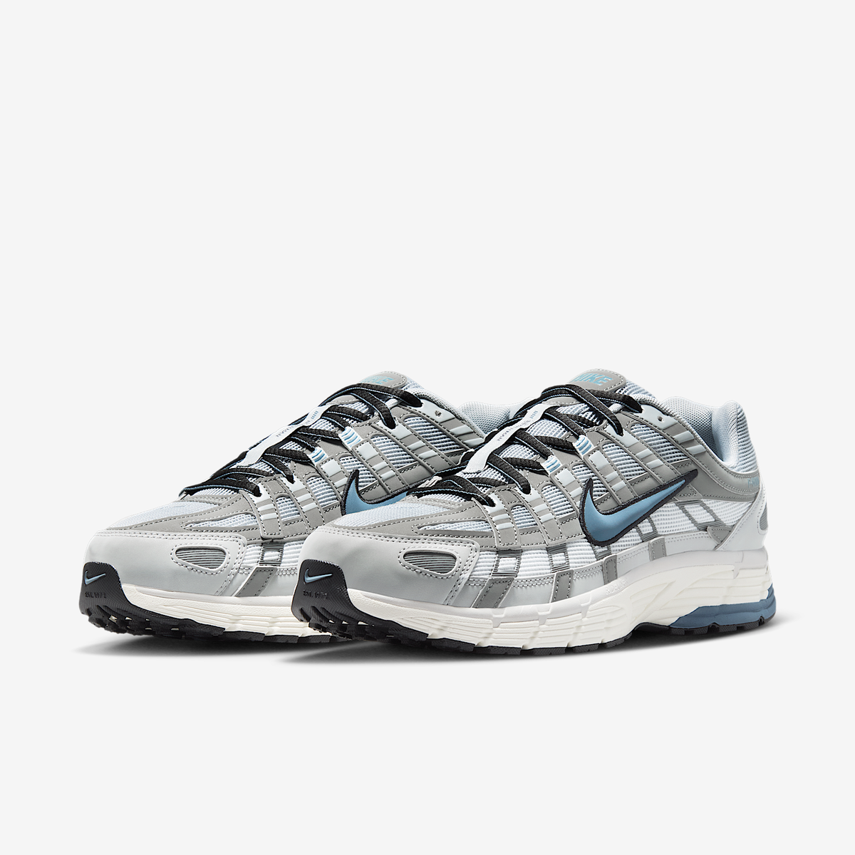 Мъжки маратонки Nike P-6000 Light Smoke Grey Blue Graphite (Сив) – снимка 5