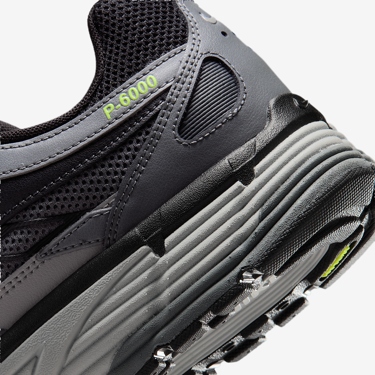Мъжки маратонки Nike P-6000 Dark Smoke Grey Volt (Сив) – снимка 8