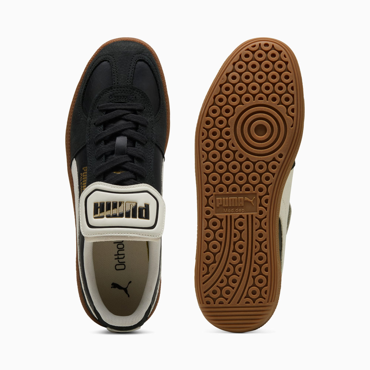 Мъжки маратонки Puma Palermo Black Gum – снимка 2