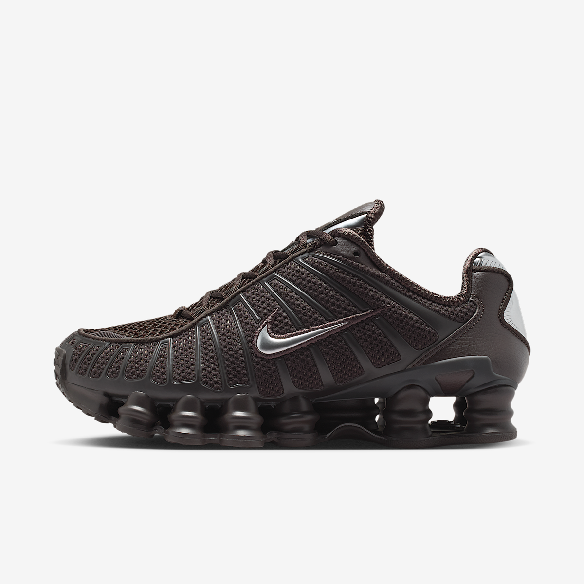 Маратонки Nike Shox TL Velvet Brown Metallic Silver - IH2559-201
