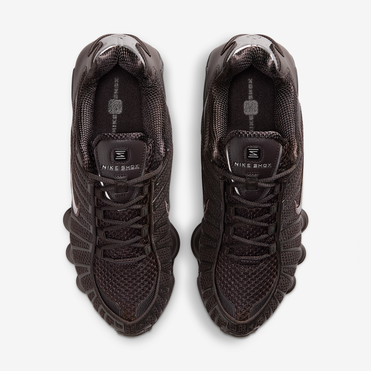 Маратонки Nike Shox TL Velvet Brown Metallic Silver - IH2559-201 – снимка 4
