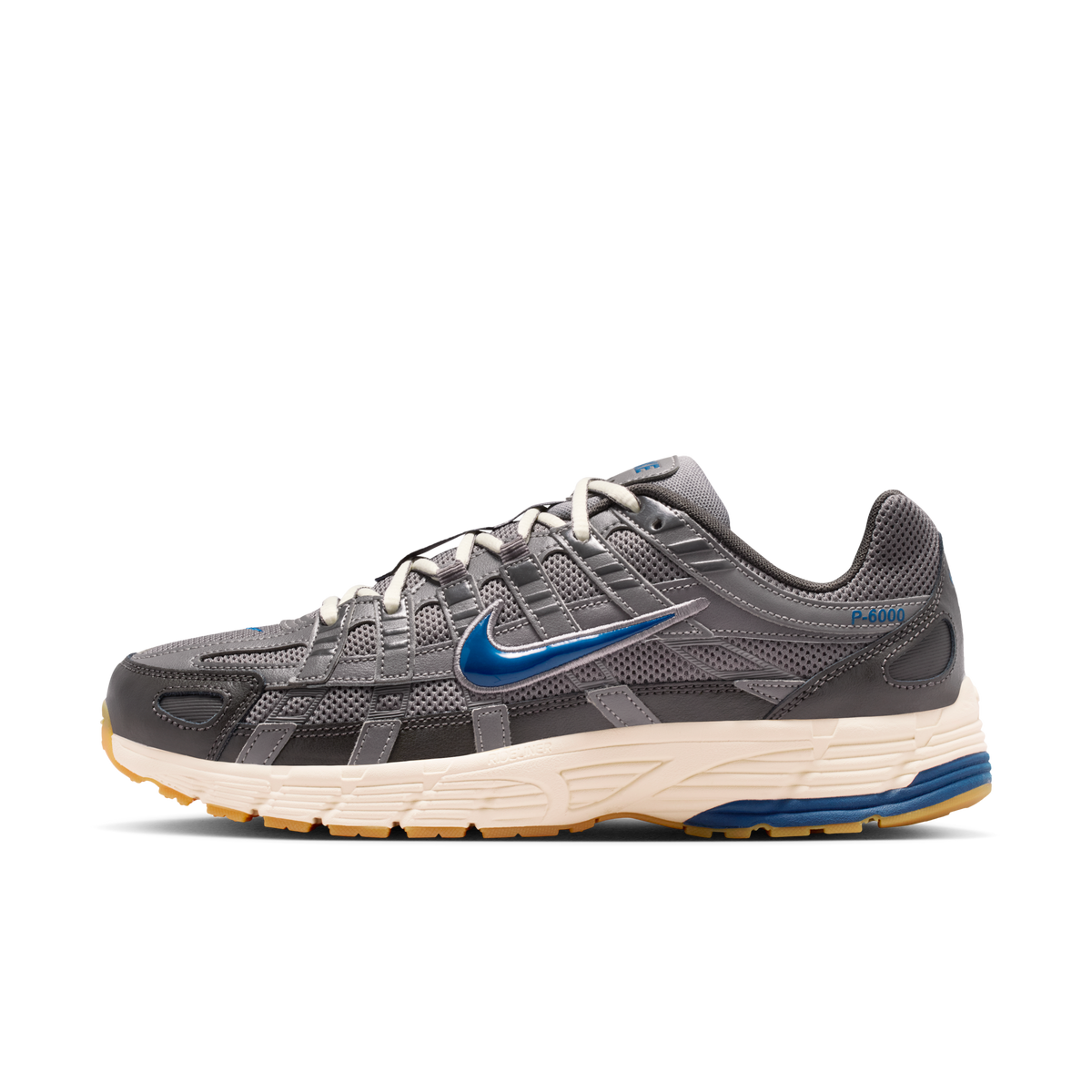 Мъжки маратонки Nike P-6000 Cool Grey Midnight Navy White - CD6404-030 – снимка 2