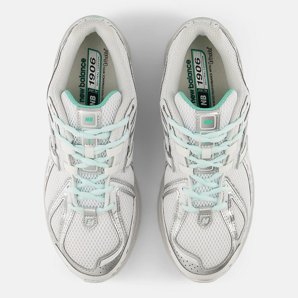 Маратонки New Balance 1906 Silver White Teal – снимка 3