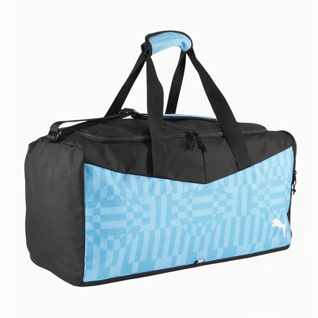 Спортен сак Puma individualRISE M (Черно-светлосин) - 079913-05