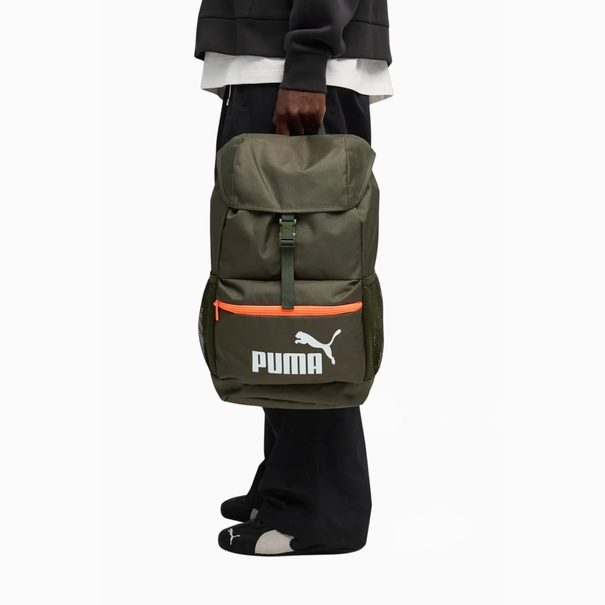 Раница Puma Phase Hooded (Зелен) - 091736-09 – снимка 5