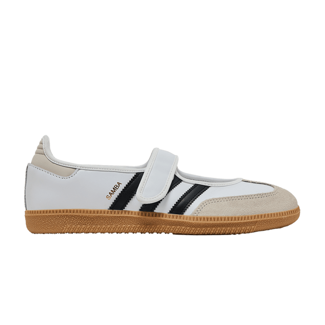 Маратонки adidas Samba Jane White Black Gum - JR1402