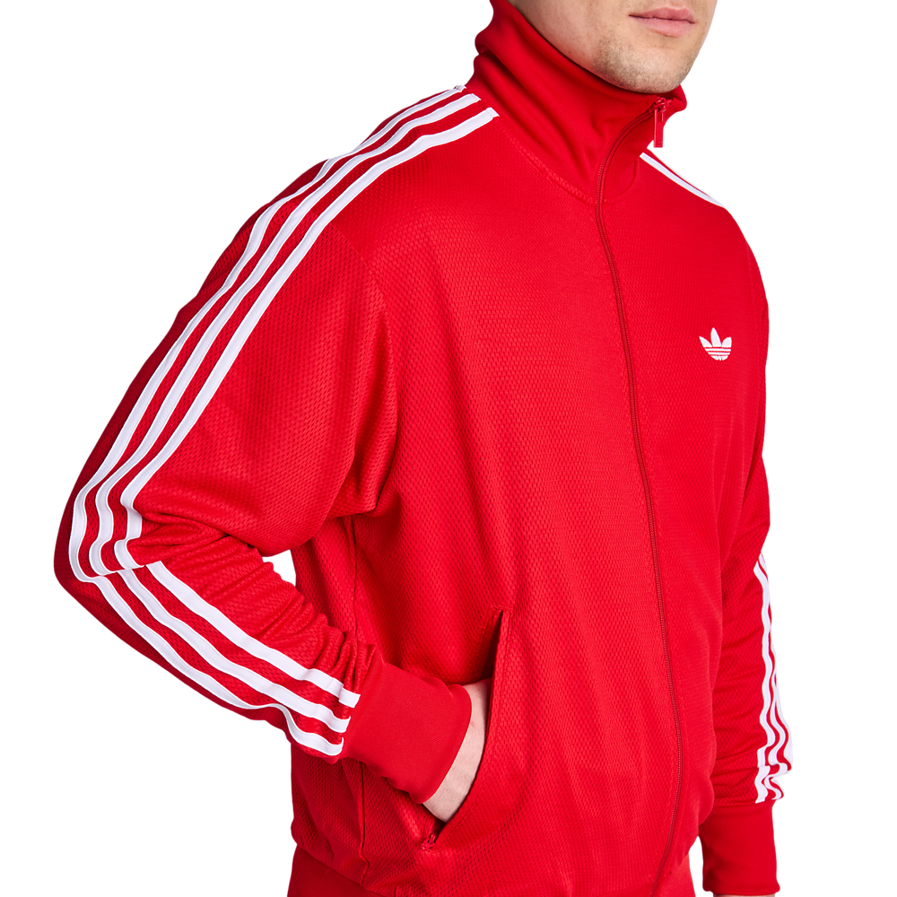 Блуза Firebird Adicolor Mesh Track Top (Червен) - KE0788