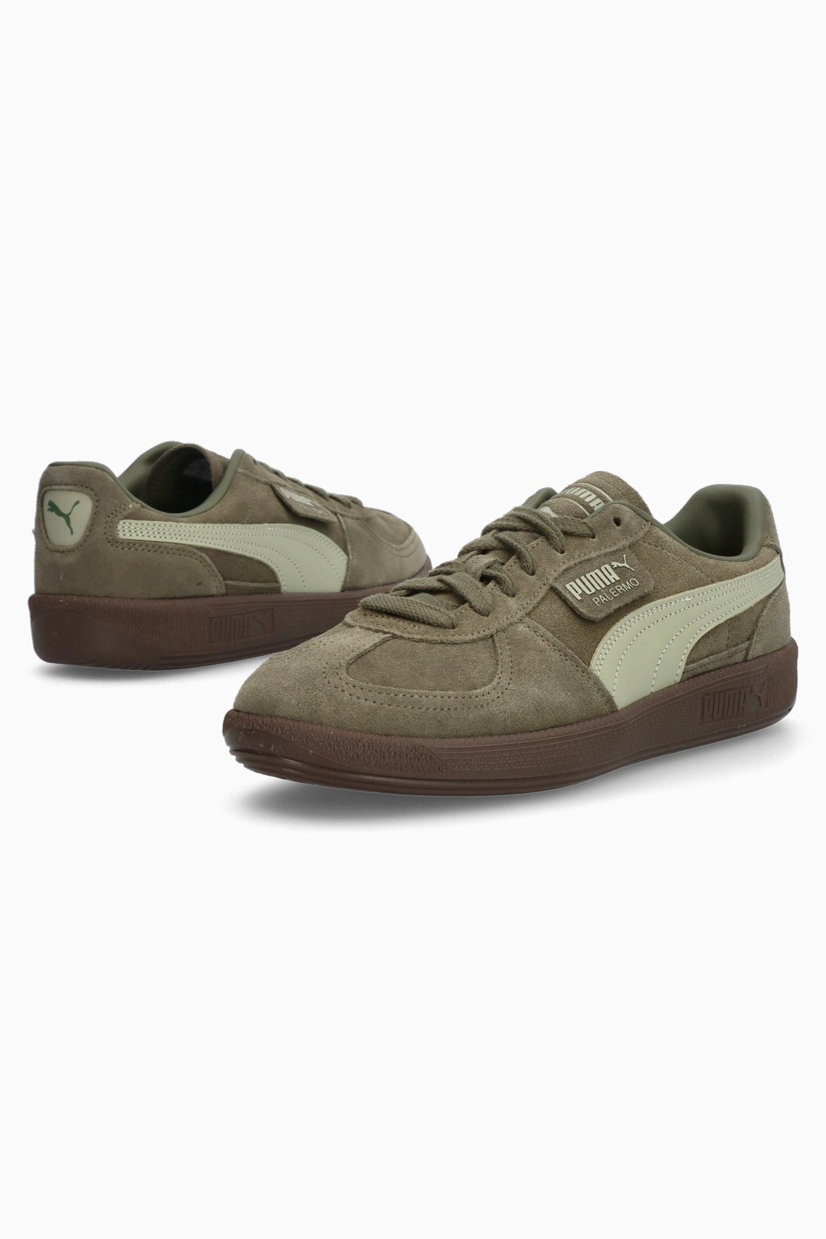 Мъжки маратонки Puma Palermo (Зелен) - 396463-89 – снимка 2