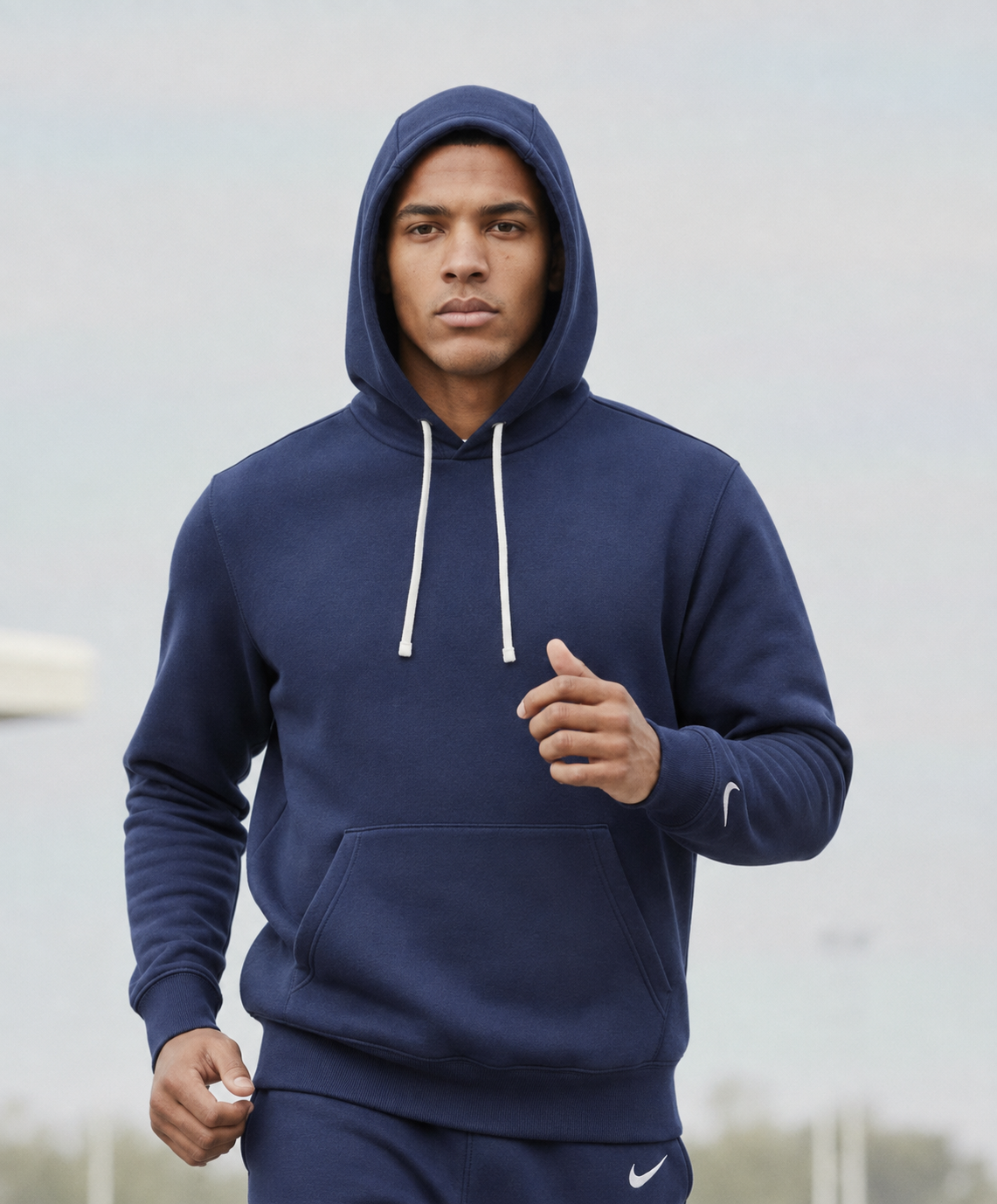 Мъжки спортен екип PARK 26 WINTER HOODY TRACK - IO9035-410/IB1248-410