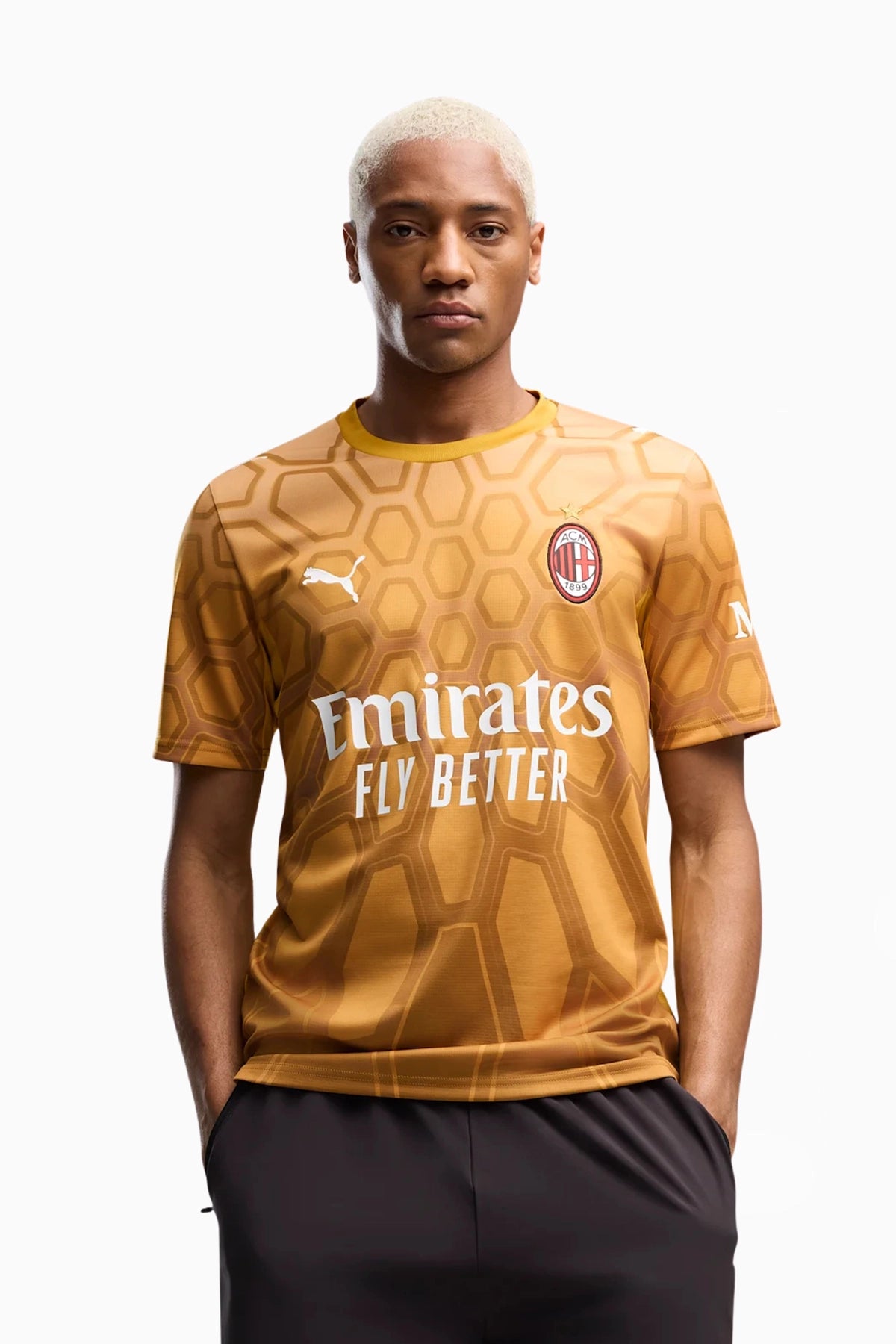 Тениска AC MILAN 26/27 Goalkeeper Replica (Златен) - 785961-78