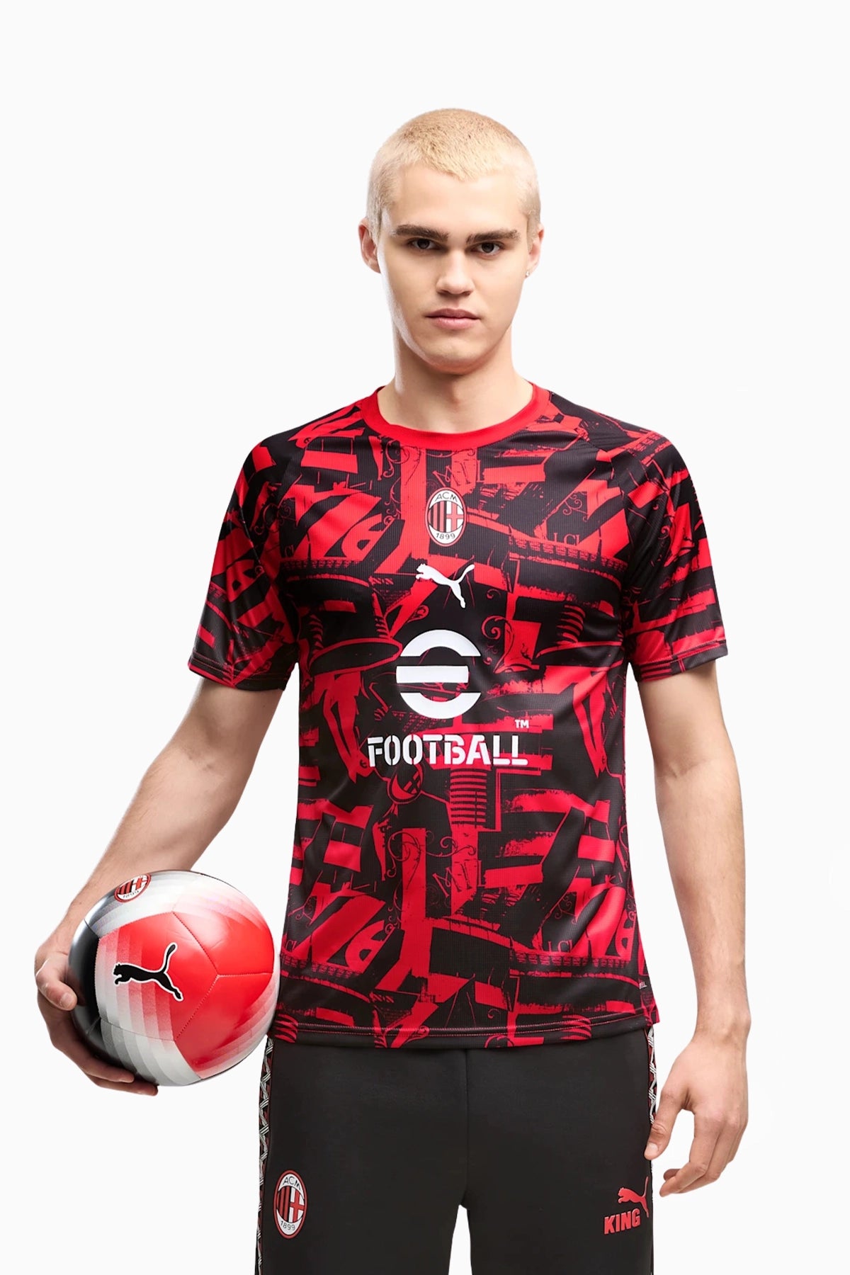 Тениска AC MILAN 26/27 Pre-Match - 786675-11