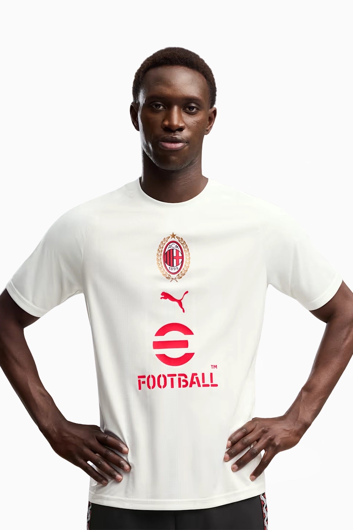 Тениска AC MILAN 26/27 Pre-Match (Бяла) - 786675-12