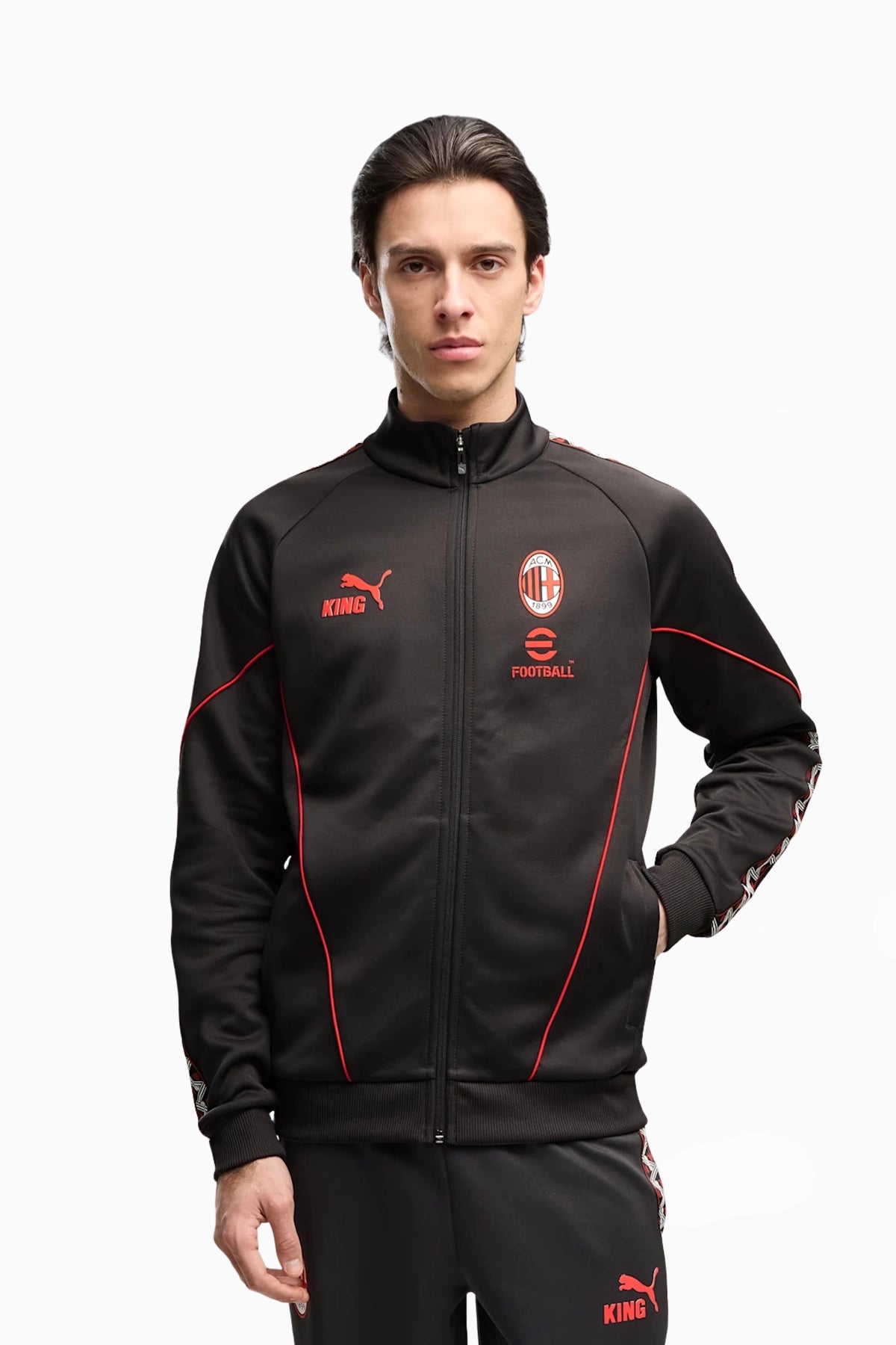 Блуза AC MILAN 26/27 KING Anthem (Черен) - 786735-17