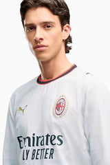 Тениска с дълги ръкави AC MILAN 26/27 Away Authentic (Бяла) - 787422-02