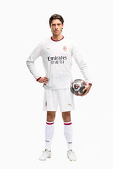Тениска с дълги ръкави AC MILAN 26/27 Away Authentic (Бяла) - 787422-02