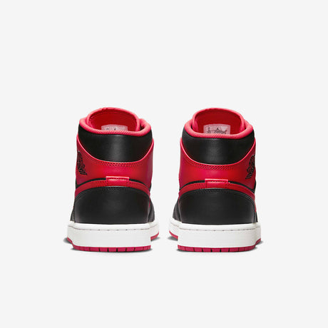 Мъжки маратонки Air Jordan 1 Mid Black White Fire Red - DQ8426-060 – снимка 6