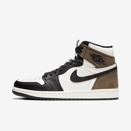 Мъжки маратонки Air Jordan 1 Retro High OG Sail Dark Mocha Black - 555088-105