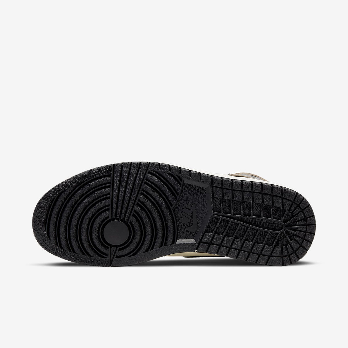 Мъжки маратонки Air Jordan 1 Retro High OG Sail Dark Mocha Black - 555088-105 – снимка 2