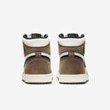 Мъжки маратонки Air Jordan 1 Retro High OG Sail Dark Mocha Black - 555088-105 – снимка 6