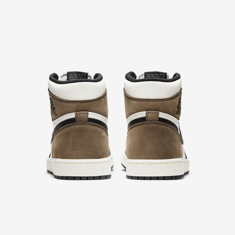 Мъжки маратонки Air Jordan 1 Retro High OG Sail Dark Mocha Black - 555088-105 – снимка 6