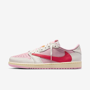 Мъжки маратонки Nike Air Jordan 1 Retro Low OG SP Travis Scott Sail Tropical Pink - IQ7604-101