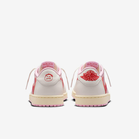Мъжки маратонки Nike Air Jordan 1 Retro Low OG SP Travis Scott Sail Tropical Pink - IQ7604-101 – снимка 6