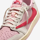 Мъжки маратонки Nike Air Jordan 1 Retro Low OG SP Travis Scott Sail Tropical Pink - IQ7604-101 – снимка 7