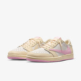 Мъжки маратонки Nike Air Jordan 1 Retro Low OG SP Travis Scott Shy Pink - IQ7604-100 – снимка 5