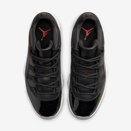 Мъжки маратонки Air Jordan 11 Retro Low Black White Sail - AV2187-001 – снимка 4