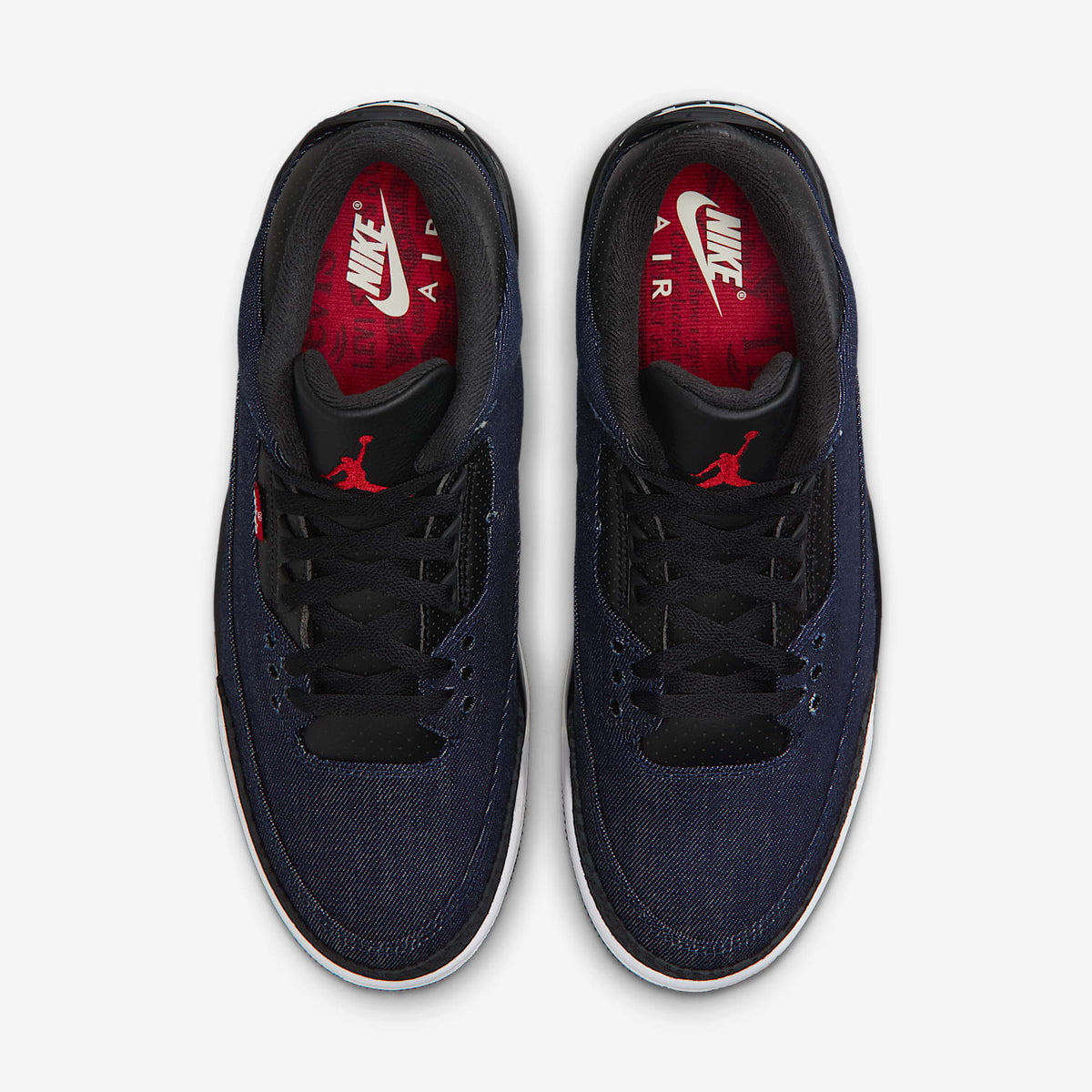 Мъжки маратонки Air Jordan 3 Retro Levi's Indigo - IH7959-400 – снимка 7