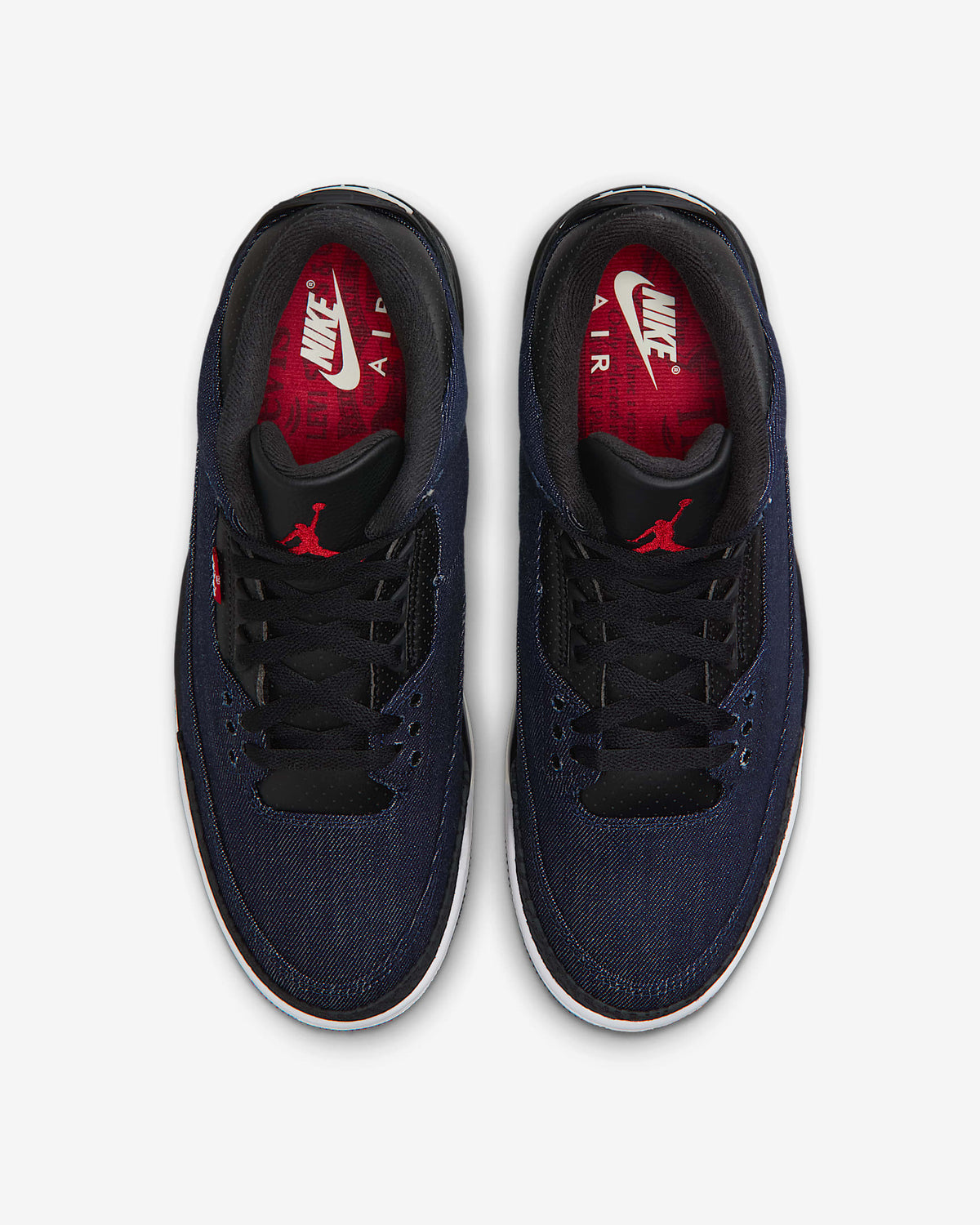 Мъжки маратонки Air Jordan 3 Retro Levi's Indigo - IH7959-400 – снимка 8