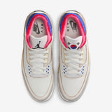 Мъжки маратонки Air Jordan 3 Retro White Sport Royal Challenge Red - IB1482-100 – снимка 4