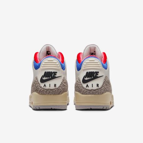 Мъжки маратонки Air Jordan 3 Retro White Sport Royal Challenge Red - IB1482-100 – снимка 6