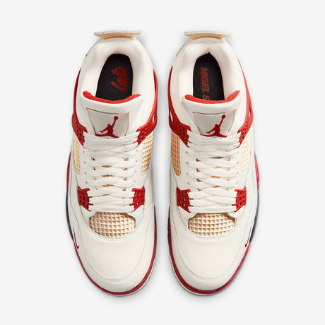 Мъжки маратонки Air Jordan 4 Retro OG Nigel Sylvester Brick After Brick - IQ8055-100 – снимка 7