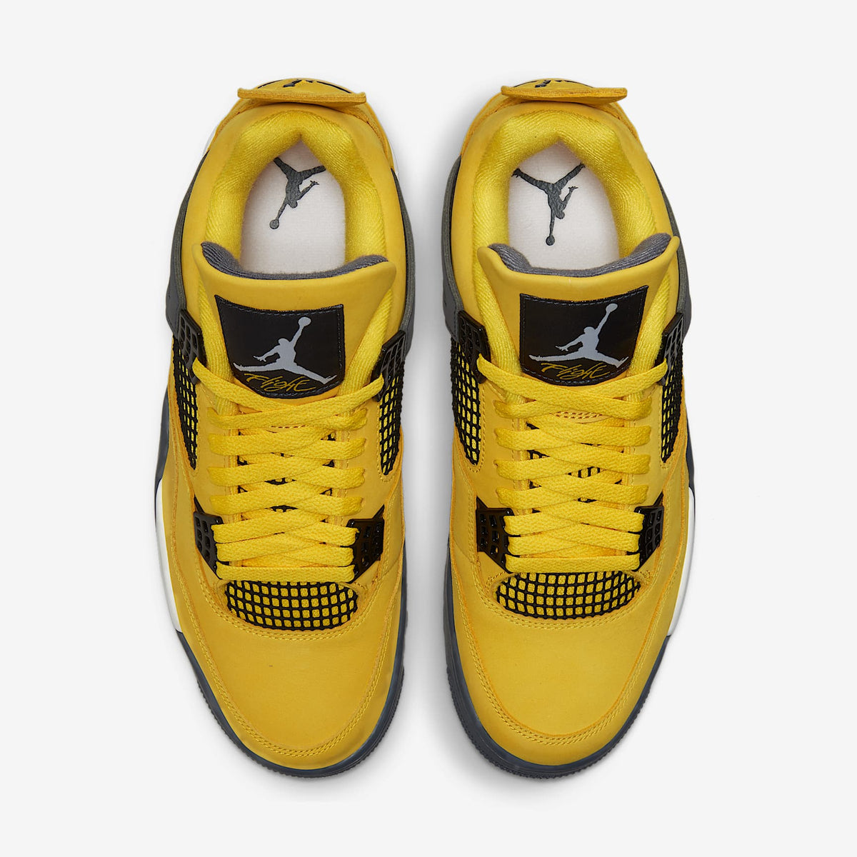 Мъжки маратонки Air Jordan 4 Retro Tour Yellow White Dark Blue Grey - CT8527-700 – снимка 4