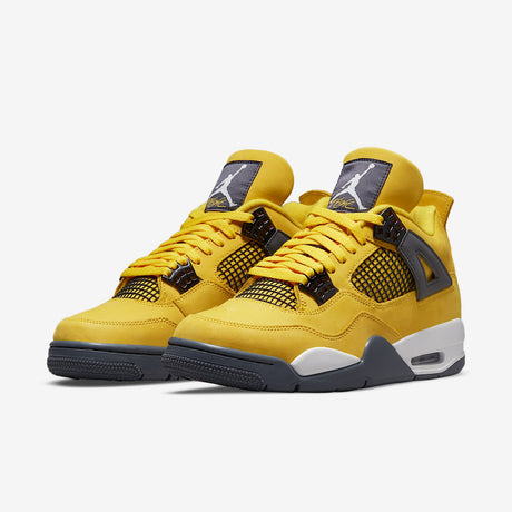Мъжки маратонки Air Jordan 4 Retro Tour Yellow White Dark Blue Grey - CT8527-700 – снимка 5