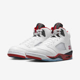 Мъжки маратонки Nike Air Jordan 5 Retro Fire Red Black Tongue - HQ7978-101 – снимка 5