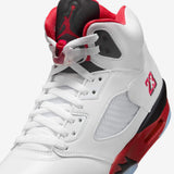 Мъжки маратонки Nike Air Jordan 5 Retro Fire Red Black Tongue - HQ7978-101 – снимка 7