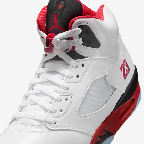Мъжки маратонки Nike Air Jordan 5 Retro Fire Red Black Tongue - HQ7978-101 – снимка 7