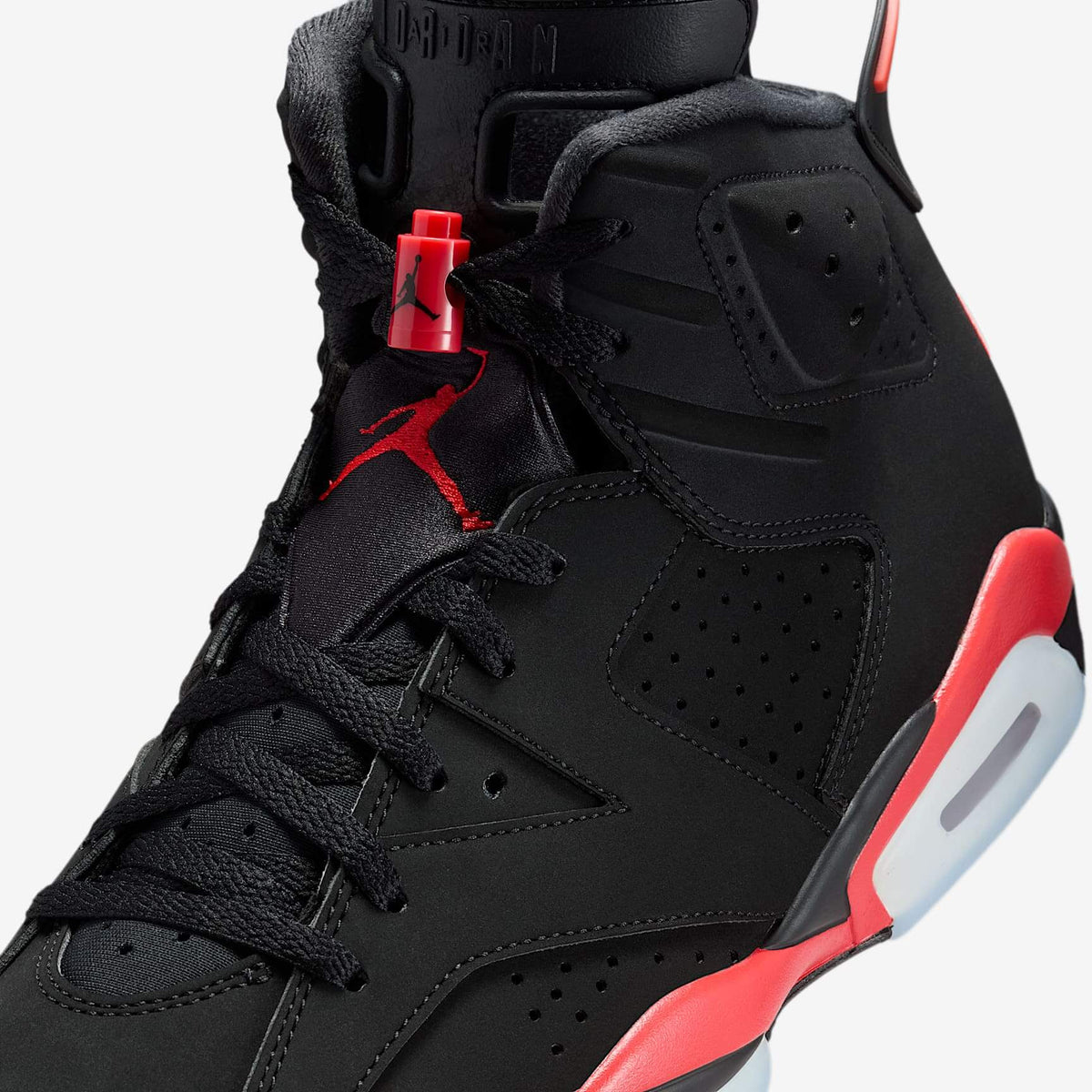 Мъжки маратонки Nike Air Jordan 6 Retro Infrared Salesman - CT8529-001 – снимка 7